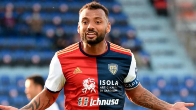 Joao Pedro, centravanti e capitano del Cagliari.