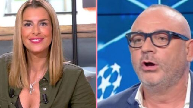 Vanessa Le Moigne d&eacute;zingue Fred Hermel (capture YouTube et montage photo)