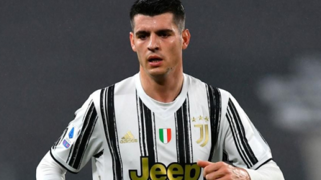 Alvaro Morata, giocatore della Juventus.