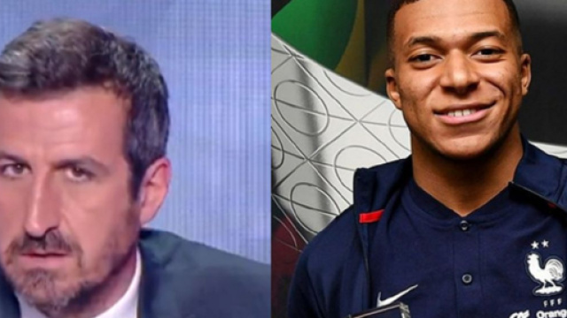 Johan Micoud encense le match de Kylian Mbapp&eacute; (capture YouTube et montage photo)