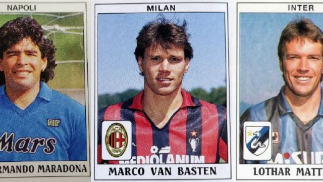 Maradona. Van Basten e Matth&auml;us.