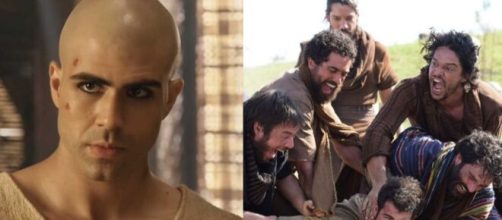 Jos&eacute; e os irm&atilde;os em 'G&ecirc;nesis' (Fotomontagem/Reprodu&ccedil;&atilde;o/Record TV)