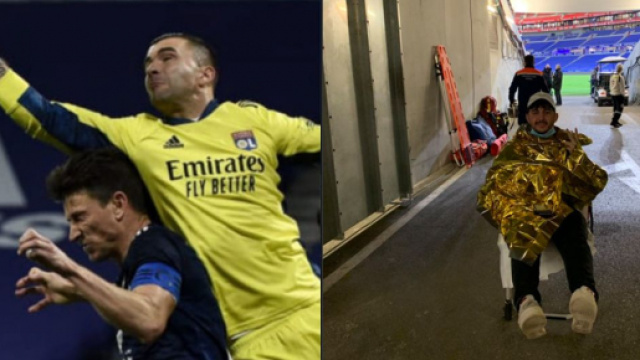 Anthony Lopes a bless&eacute; un fan de l'OL malgr&eacute; lui. (cr&eacute;dit Twitter)