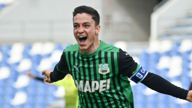 Giacomo Raspadori del Sassuolo.
