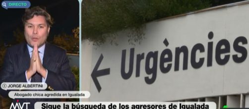 Jorge Albertini, abogado de la joven y su familia (Twitter: La Sexta)