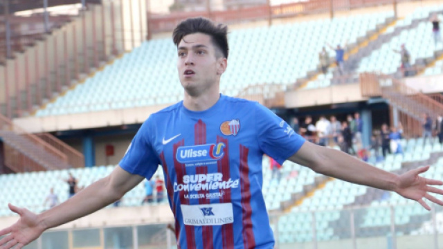 Luca Moro, un attaccante classe 2001.
