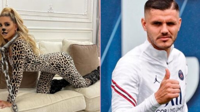 Mauro Icardi dans un h&ocirc;tel avec sa ma&icirc;tresse, le bouquet final (captures YouTube)