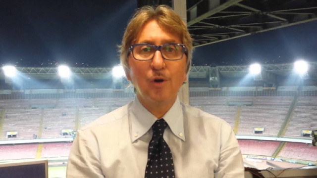 Raffaele Auriemma, giornalista sportivo e tifoso del Napoli.