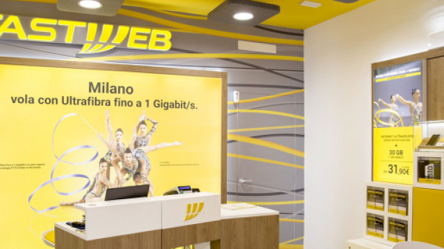 Fastweb: connessione Adsl con modem e attivazione inclusa.