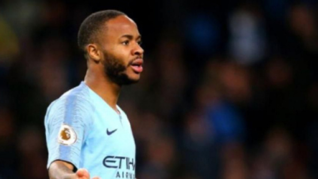Raheem Sterling, punta del Manchester City.