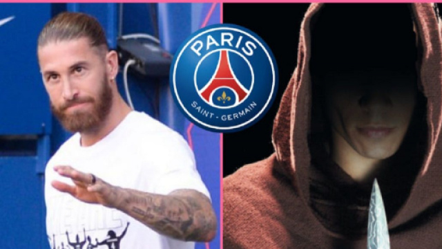 Une taupe au PSG fait craquer Sergio Ramos (captures YouTube et montage photo)