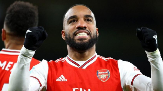 Alexandre Lacazette, punta dell'Arsenal.