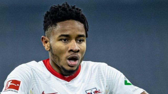 Christopher Nkunku, centrocampista del Lipsia.