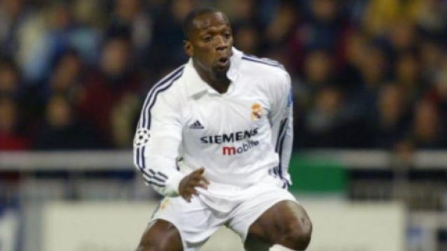 Claude Mak&eacute;l&eacute;l&eacute; lors d'un match avec le Real Madrid - Source : capture d'&eacute;cran, Twitter
