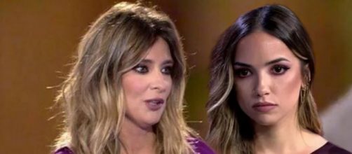 Sandra Barneda y Luc&iacute;a ya han tenido varios encontronazos (Collage captura Telecinco)
