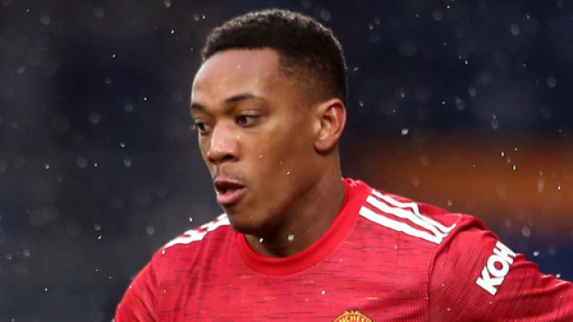 Anthony Martial del Manchester Utd.