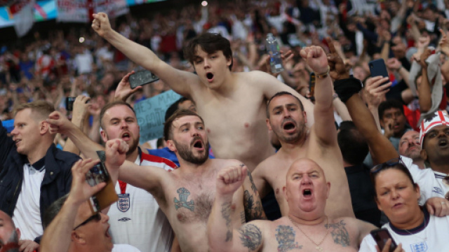 In Inghilterra il tifo negli stadi fa registrare numeri altissimi.
