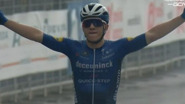 Remco Evenepoel, uno dei leader della Quick Step - Alpha Vinyl.