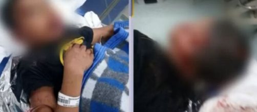 Pol&iacute;cia tem dois suspeitos de envolvimento na agress&atilde;o (Reprodu&ccedil;&atilde;o/TV TEM)