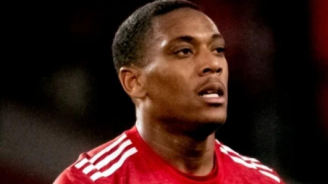 Anthony Martial, punta del Manchester United.