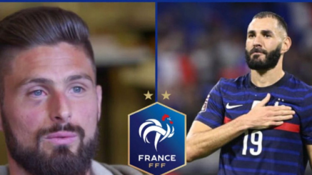 Olivier Giroud en remet une couche sur Karim Benzema (captures YouTube)