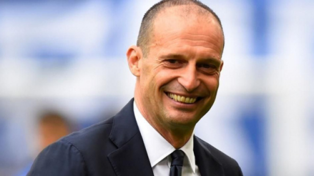 Il tecnico Massimiliano Allegri potrebbe schierare nel settore avanzato Chiesa.