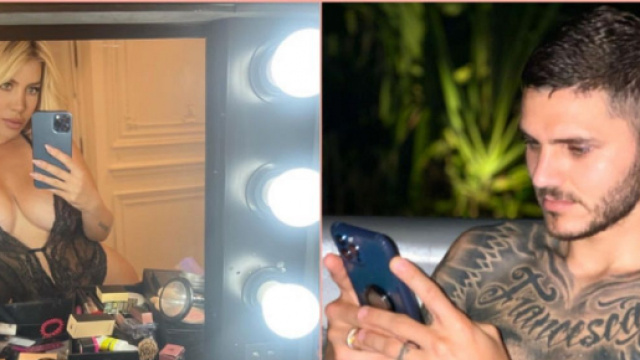 Mauro Icardi encore humili&eacute; par Wanda, cette fois-ci en direct &agrave; la t&eacute;l&eacute; (captures YouTube)