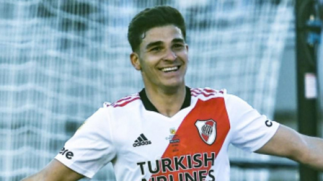 Julian Alvarez, giocatore del River Plate.