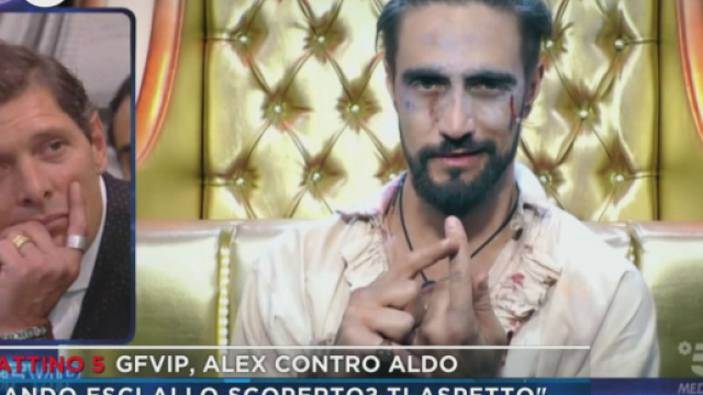 Grande Fratello Vip, Aldo provoca Alex durante la lite: &lsquo;Vai a voler bene a tua moglie&rsquo;.