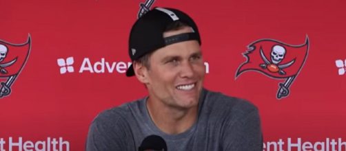 Brady led the Bucs to a Super Bowl win (Image source: Tampa Bay Buccaneers/YouTube)