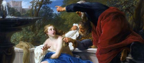 Pompeo Batoni&rsquo;s 'Susanna and the Elders' (Image source: Wikimedia Commons)