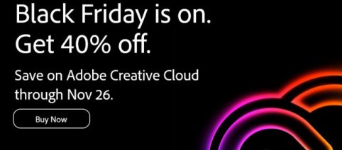Adobe Creative Cloud deal for Black Friday 2021: 40% off from now through Nov. 26
