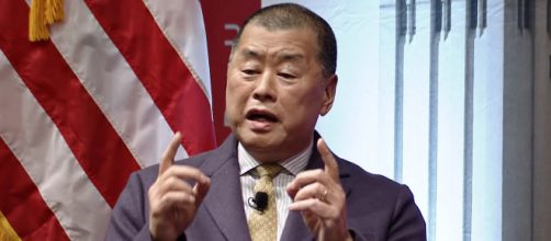 Jimmy Lai stopped publishing the Apple Daily after the company's assets were frozen in June (Image source: Hoover Institution/YouTube)