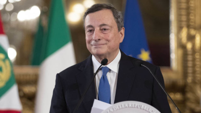 il presidente del Consiglio Mario Draghi.