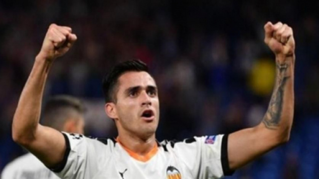 Maxi Gomez, punta del Valencia.