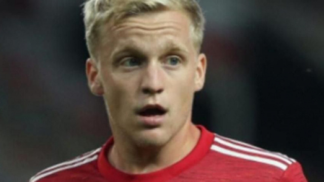 Donny van de Beek, centrocampista del Manchester United.