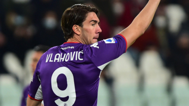 Dusan Vlahovic attaccante della Fiorentina nel mirino della Juventus