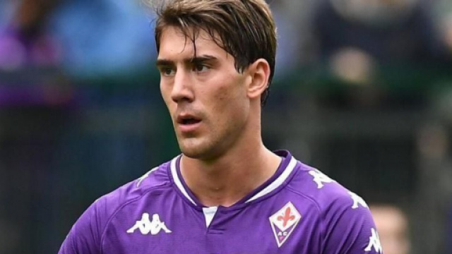 Dusan Vlahovic, punta della Fiorentina.