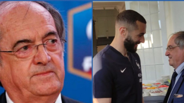 No&euml;l Le Graet met les choses au clair sur l'avenir Benzema en Bleus (captures YouTube)