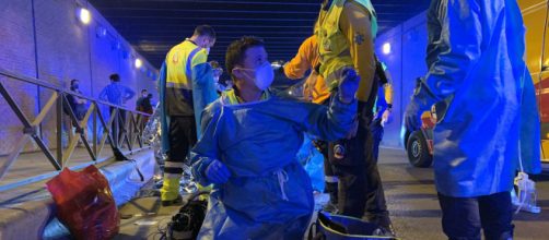 Isaac fue asesinado en el t&uacute;nel de la calle Comercio (Emergencias Madrid)