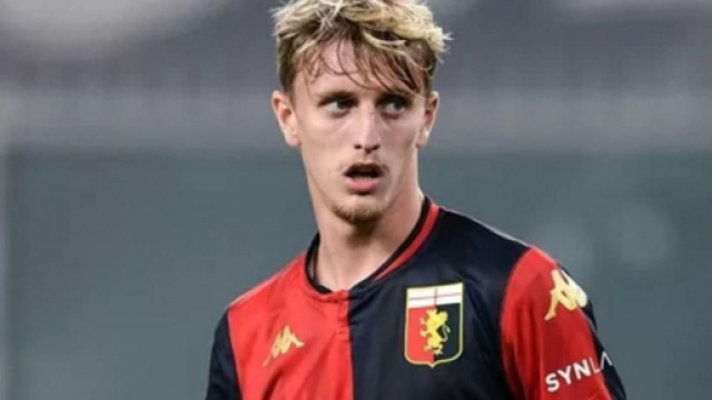 Nicol&ograve; Rovella, centrocampista del Genoa.