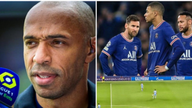 Thierry Henry tacle le trio offensif du PSG apr&egrave;s le match contre City (captures YouTube)