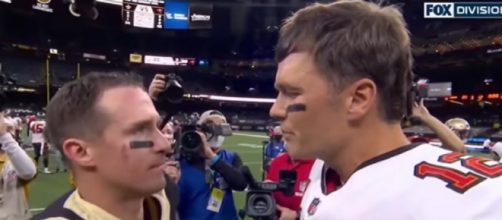 Brady defeated Brees and the Saints in the Divisional Round last season (Image image: NFL/YouTube)