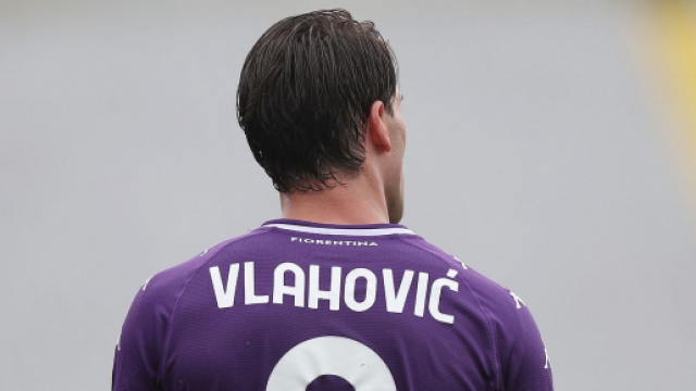 Dusan Vlahovic della Fiorentina.