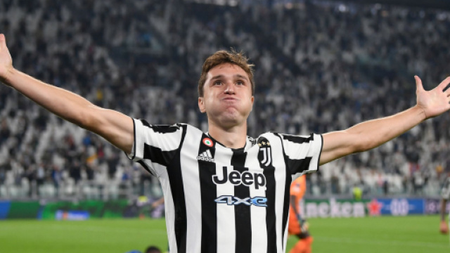 Federico Chiesa, centrocampista della Juventus.