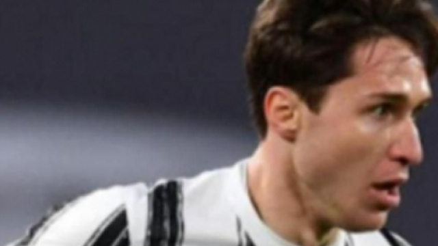 Federico Chiesa, centrocampista della Juventus.