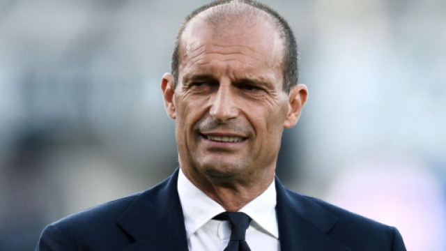 Max Allegri, tecnico della Juve.