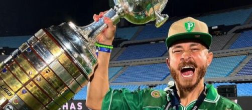 Influenciador digital celebra vit&oacute;ria do Palmeiras (Reprodu&ccedil;&atilde;o/Instagram/@fred)
