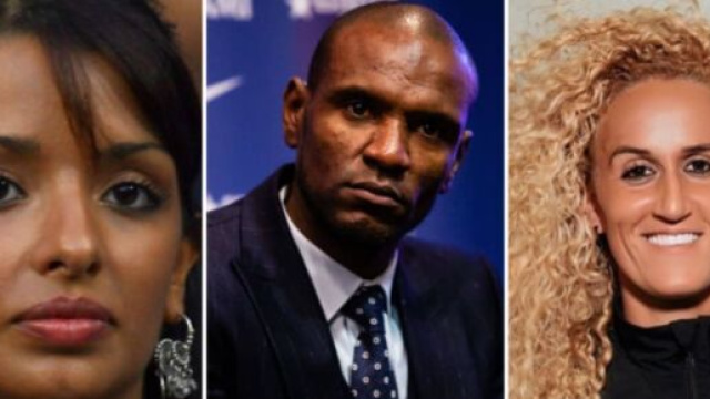 Hayet Abidal, Eric Abidal et Kheira Hamraoui.