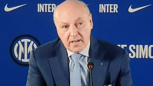 Inter, il dirigente Giuseppe Marotta.